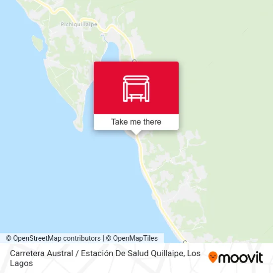 Mapa de Carretera Austral / Estación De Salud Quillaipe