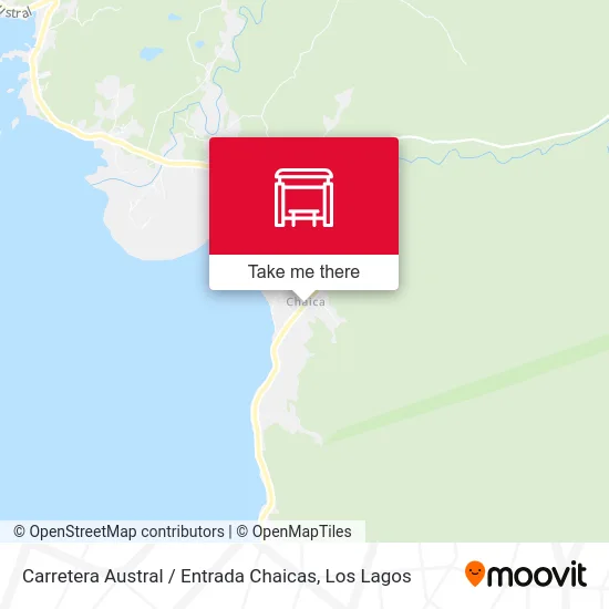 Carretera Austral / Entrada Chaicas map