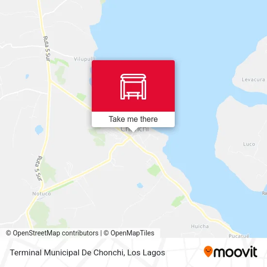 Mapa de Terminal Municipal De Chonchi