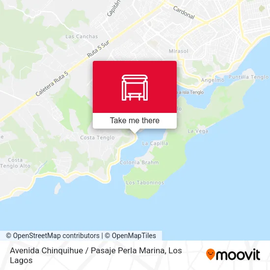 Avenida Chinquihue / Pasaje Perla Marina map