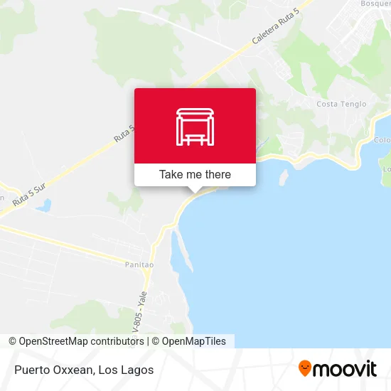 Puerto Oxxean map