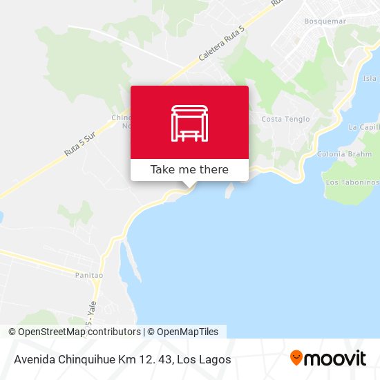 Avenida Chinquihue Km 12. 43 map