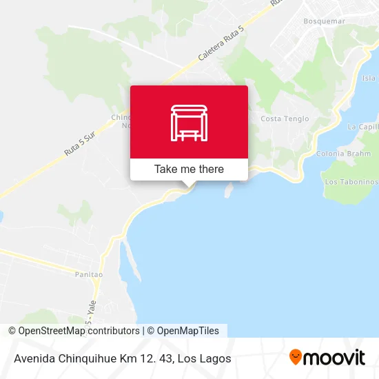 Avenida Chinquihue Km 12. 43 map