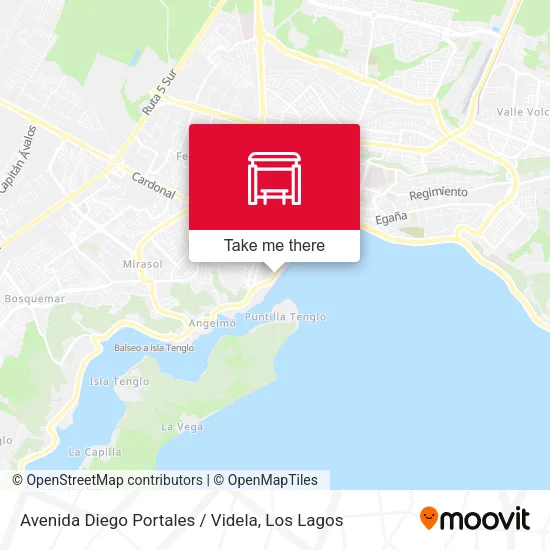 Avenida Diego Portales / Videla map