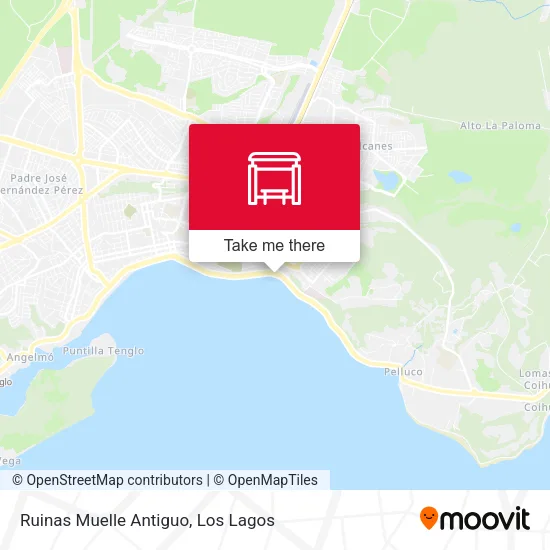 Ruinas Muelle Antiguo map