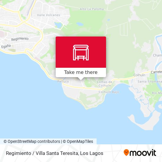 Regimiento / Villa Santa Teresita map
