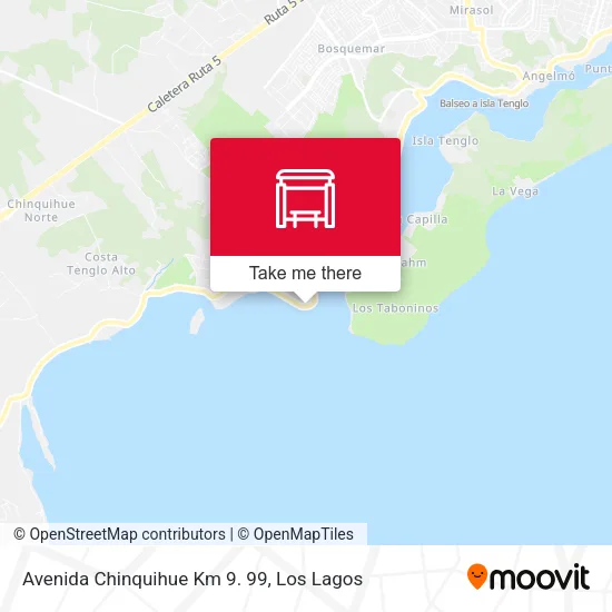 Avenida Chinquihue Km 9. 99 map