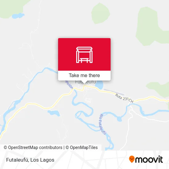 Mapa de Futaleufú