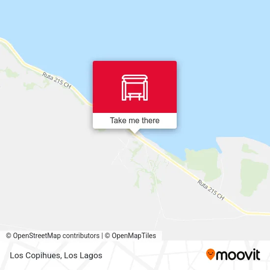 Los Copihues map