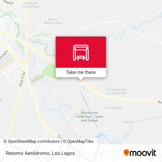 Retorno Aeródromo map