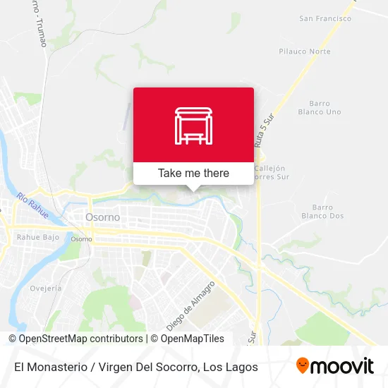 Mapa de El Monasterio / Virgen Del Socorro