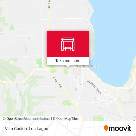 Villa Casino map