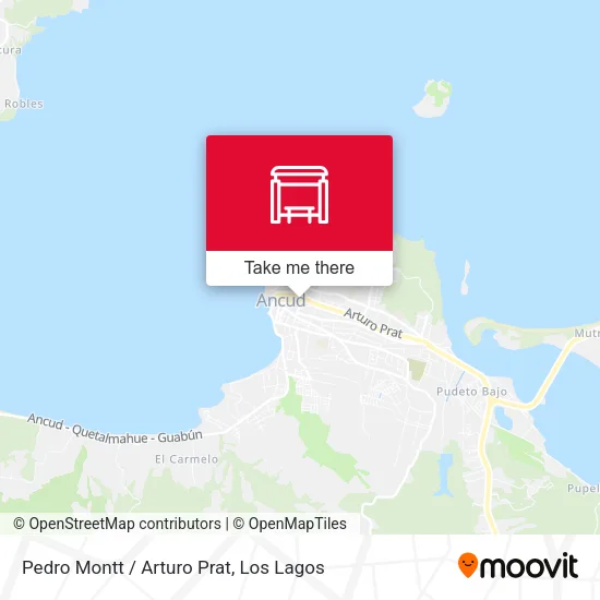 Pedro Montt / Arturo Prat map
