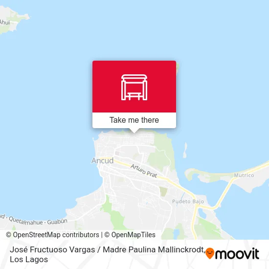 José Fructuoso Vargas / Madre Paulina Mallinckrodt map