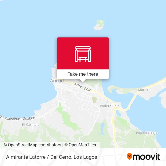 Mapa de Almirante Latorre / Del Cerro