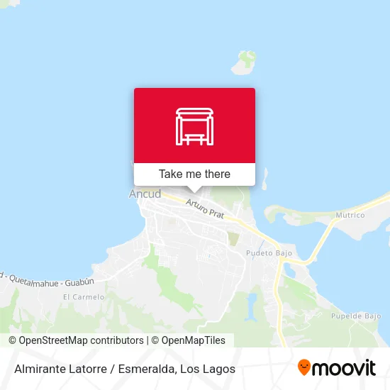 Almirante Latorre / Esmeralda map
