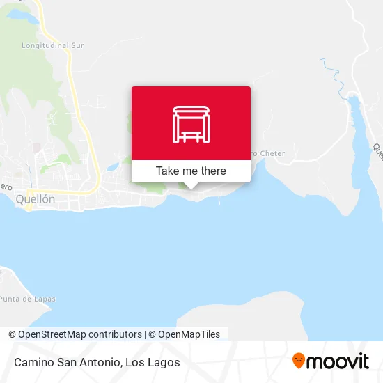 Camino San Antonio map