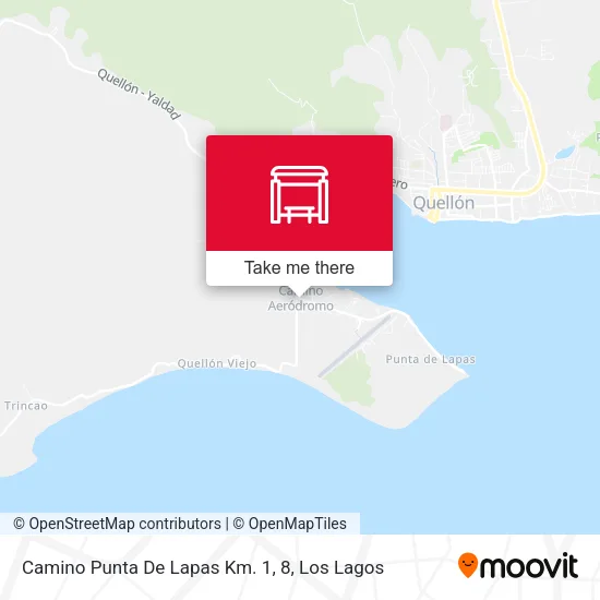 Mapa de Camino Punta De Lapas Km. 1, 8