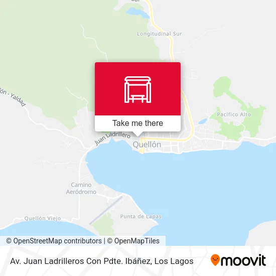 Mapa de Av. Juan Ladrilleros Con Pdte. Ibáñez