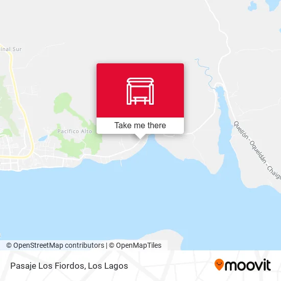 Pasaje Los Fiordos map
