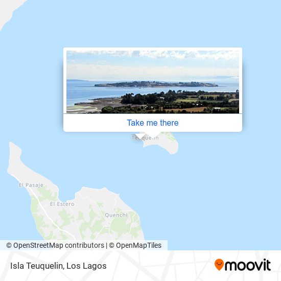Isla Teuquelin map