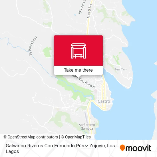 Galvarino Riveros Con Edmundo Pérez Zujovic map