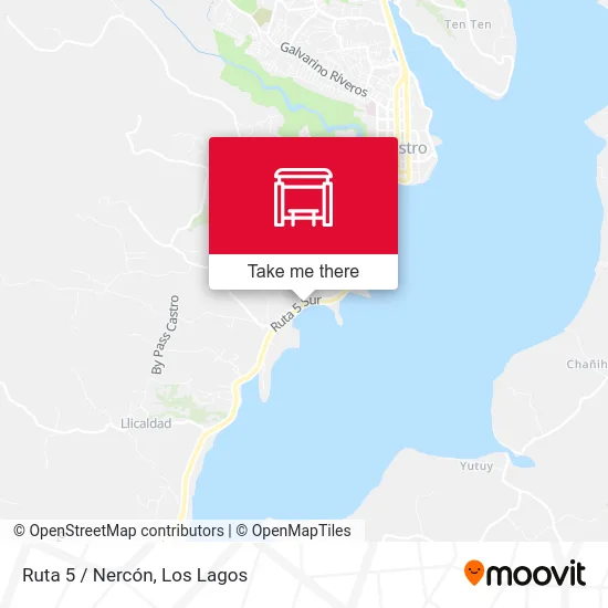 Ruta 5 / Nercón map