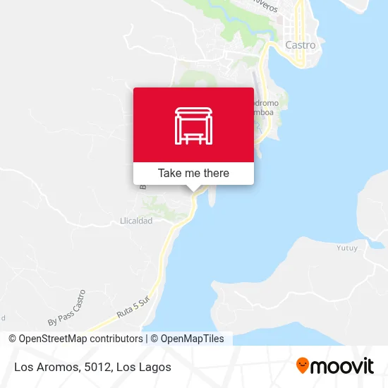 Los Aromos, 5012 map