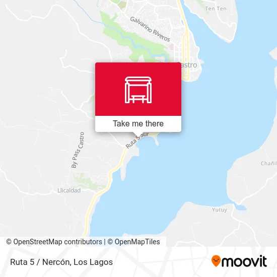 Ruta 5 / Nercón map