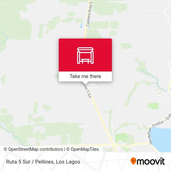 Ruta 5 Sur / Pellines map