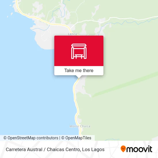 Carretera Austral / Chaicas Centro map