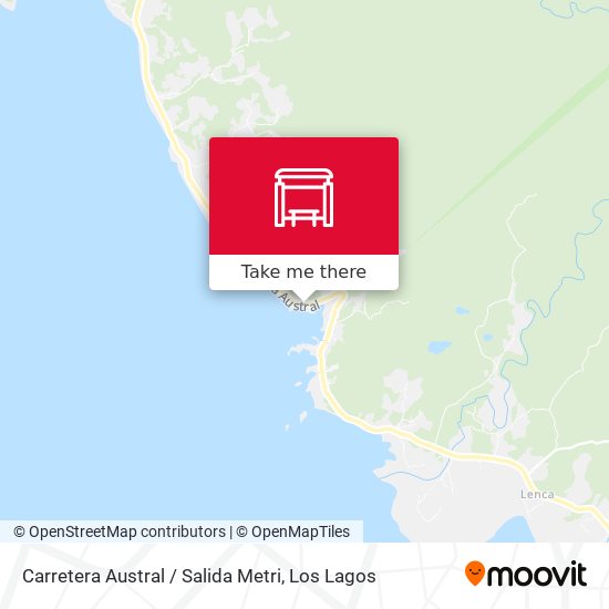 Carretera Austral / Salida Metri map