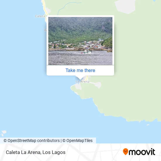 Mapa de Caleta La Arena