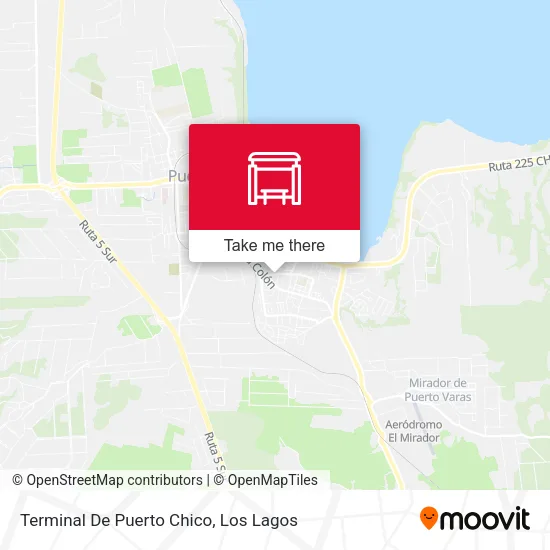 Mapa de Terminal De Puerto Chico