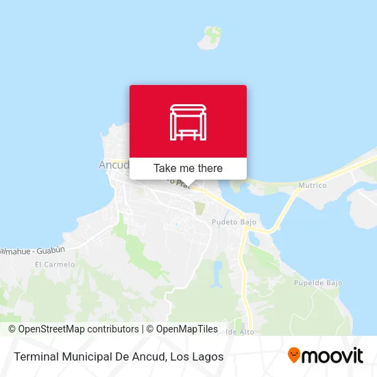 Terminal Municipal De Ancud map
