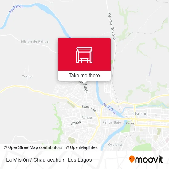 Mapa de La Misión / Chauracahuin