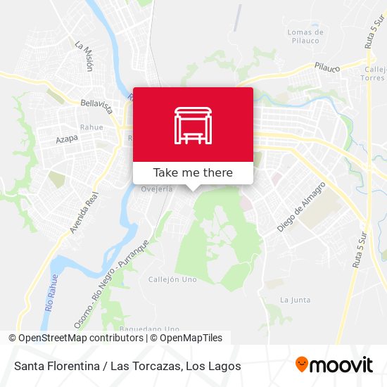 Santa Florentina / Las Torcazas map