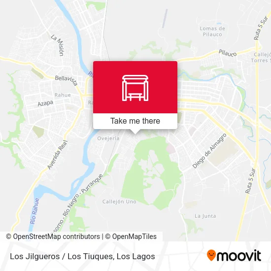 Los Jilgueros / Los Tiuques map