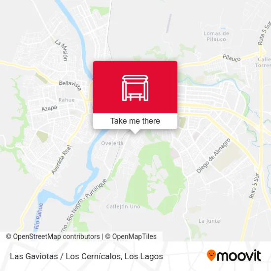 Las Gaviotas / Los Cernícalos map