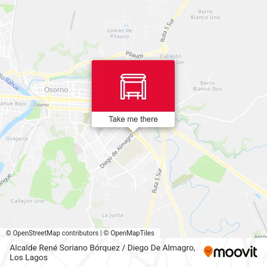 Alcalde René Soriano Bórquez / Diego De Almagro map