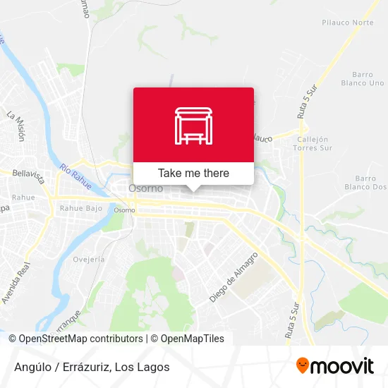 Mapa de Angúlo / Errázuriz