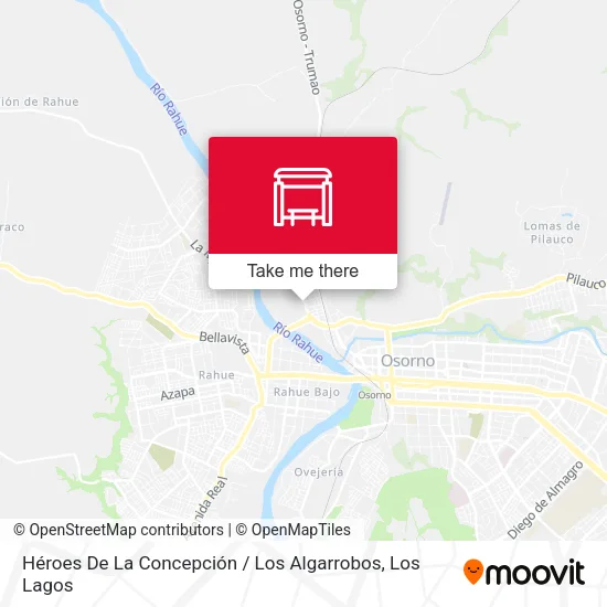Mapa de Héroes De La Concepción / Los Algarrobos