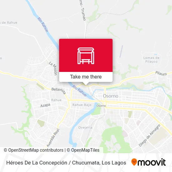 Mapa de Héroes De La Concepción / Chucumata