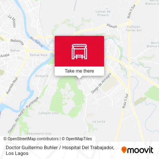 Doctor Guillermo Buhler / Hospital Del Trabajador map