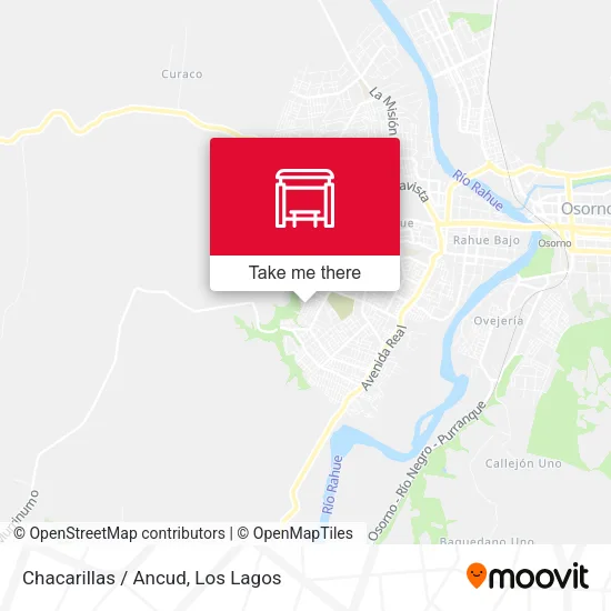 Mapa de Chacarillas / Ancud