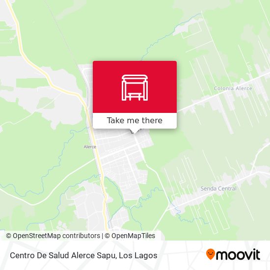 Centro De Salud Alerce Sapu map