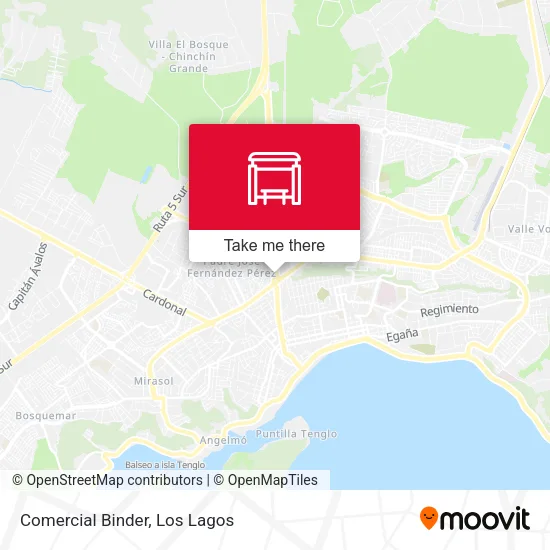 Comercial Binder map