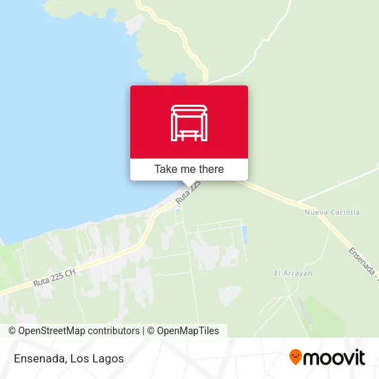 Mapa de Ensenada