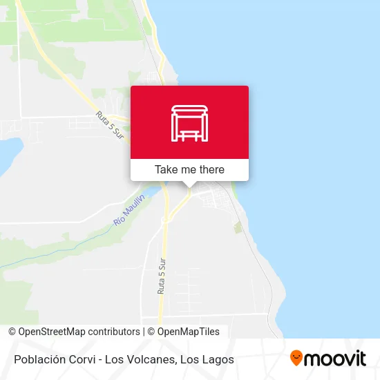Mapa de Población Corvi - Los Volcanes