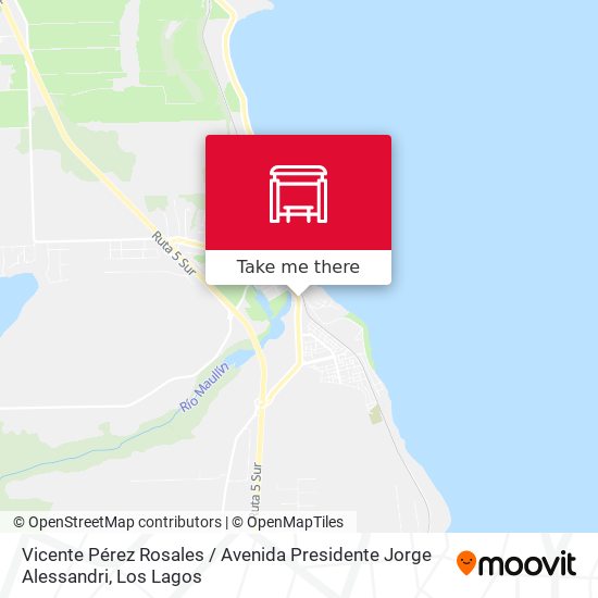 Vicente Pérez Rosales / Avenida Presidente Jorge Alessandri map